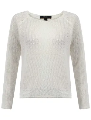 Amara Reya Water Lily white jumper