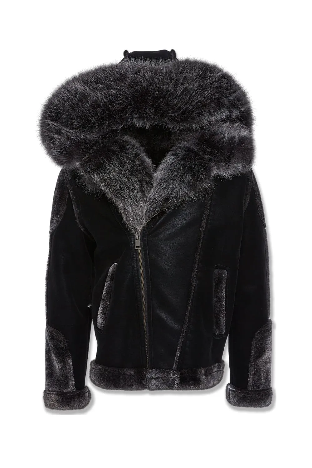 Big Men's El Jefe Shearling Moto Jacket (Secret Sale Edition)