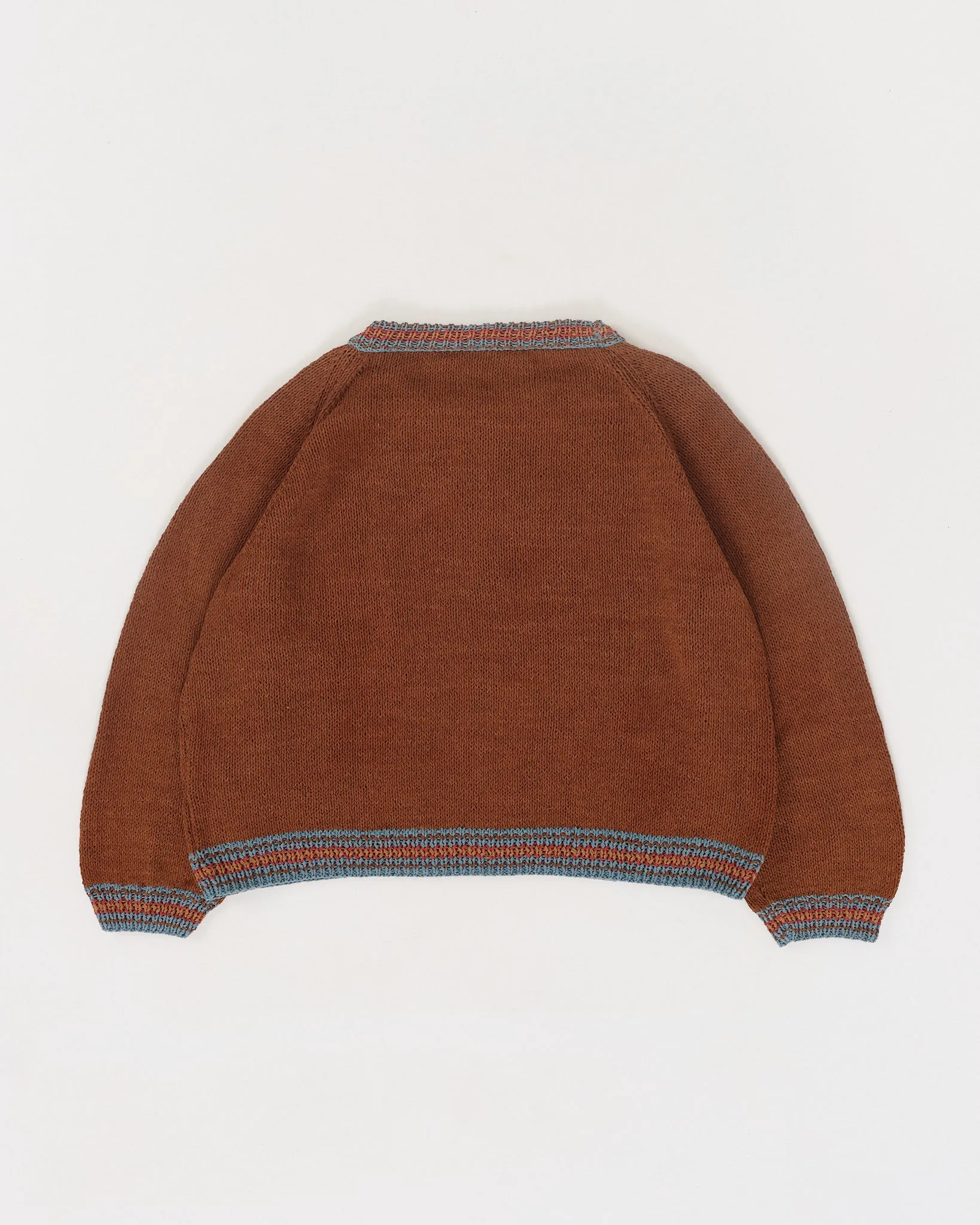 Bulb Knit Jumper - Brown