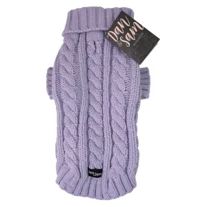 Dan & Sam - Knitted Sweater (Lavender) - 40cm