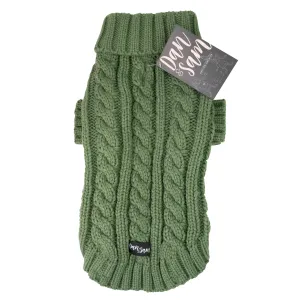 Dan & Sam - Knitted Sweater (Olive Green) - 16cm