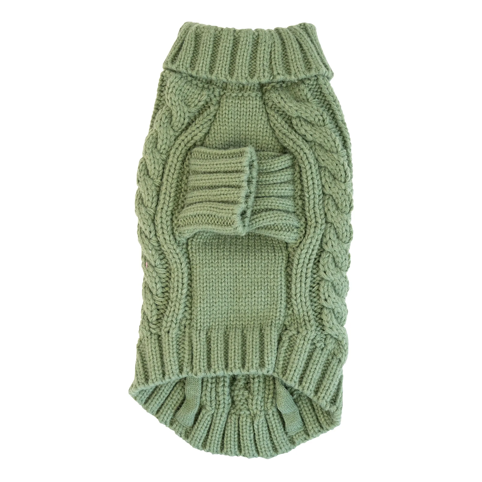 Dan & Sam - Knitted Sweater (Olive Green) - 16cm