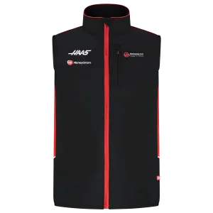 Haas Racing F1 2024 Men's Team Lightweight Vest - Black