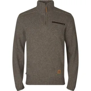 Harkila Annaboda 2.0 HSP™ Mens Windproof 1/4 Zip Jumper - Dark Sand