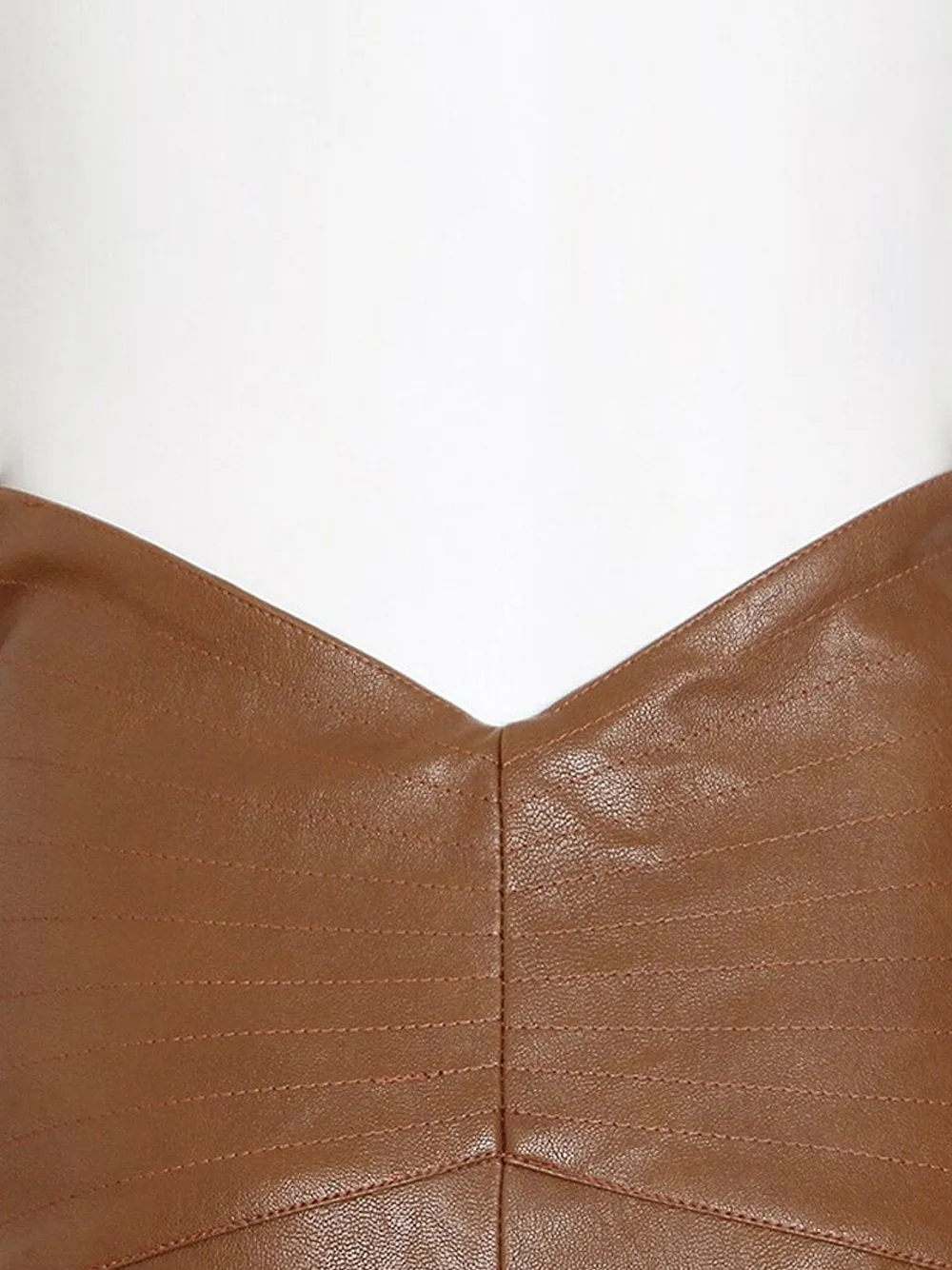 High Waist Leather Pants