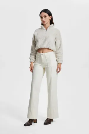 Katie Mid Rise Wide Leg Pants