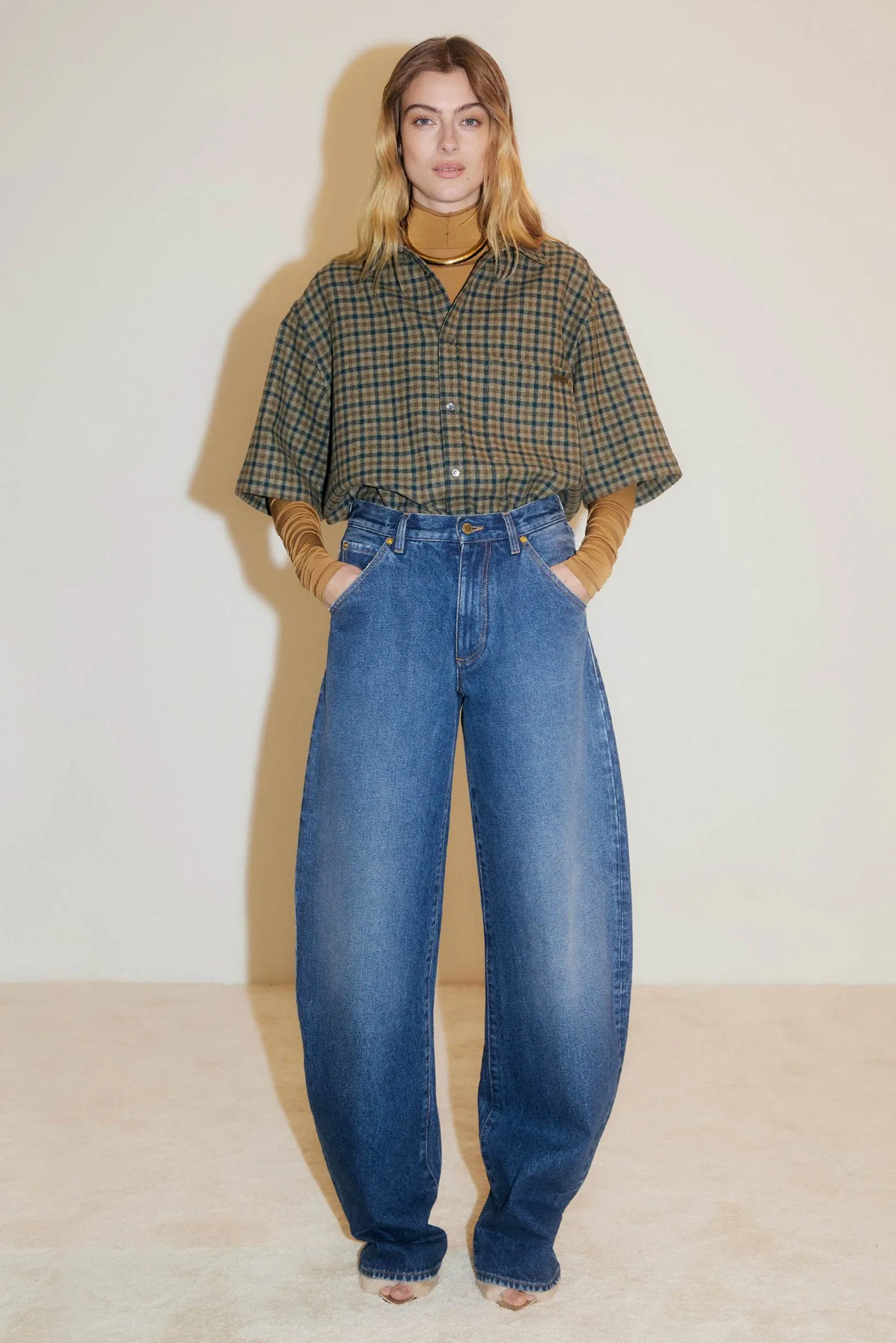 KHRIS - BARREL LEG DENIM