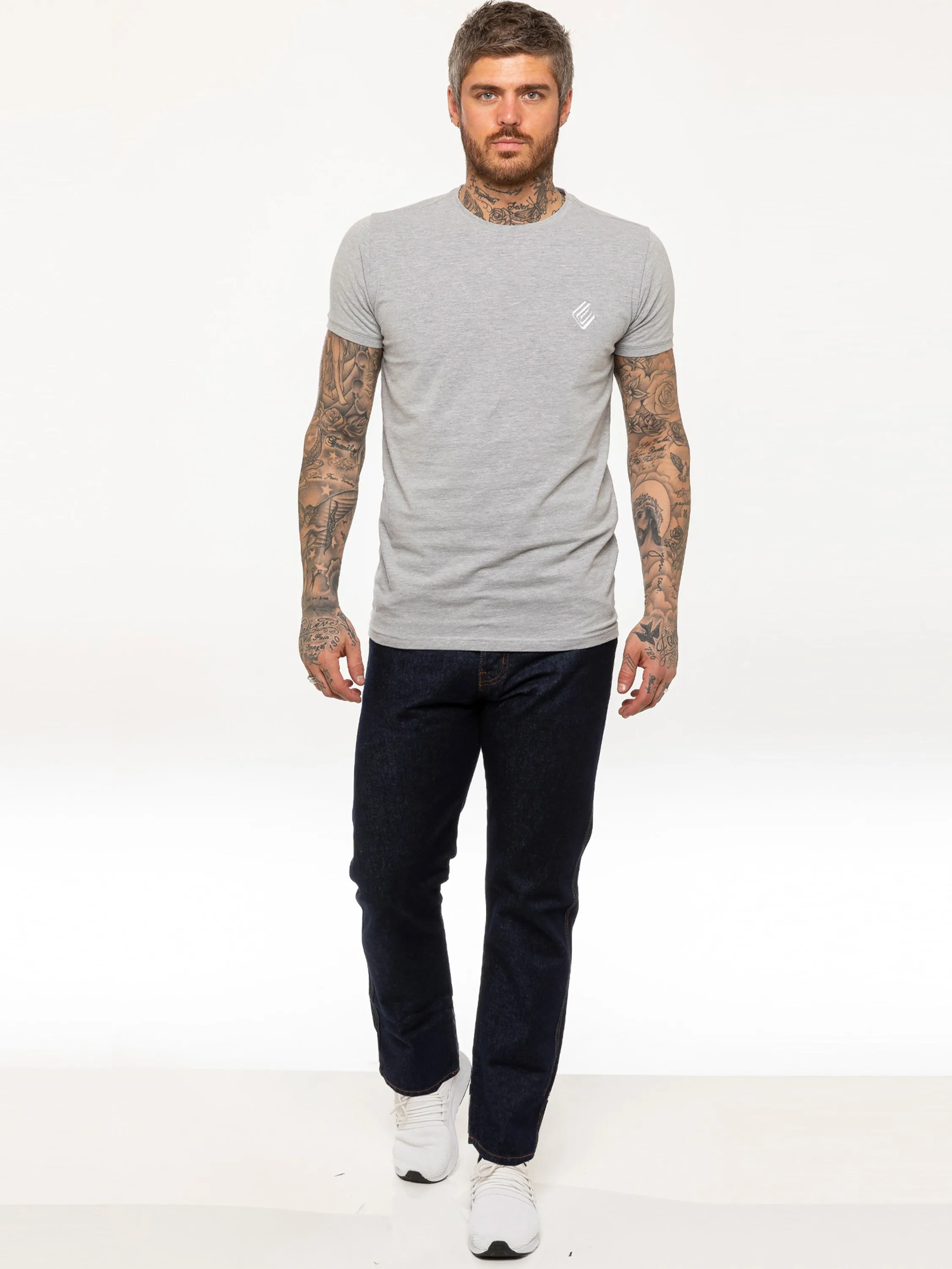 Kruze | Mens Straight Leg Denim Jeans