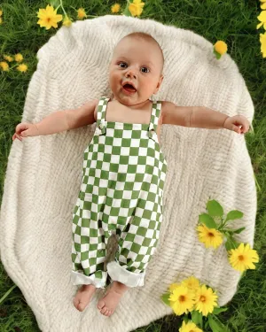 Lime Checkerboard / Organic Phoenix Overall