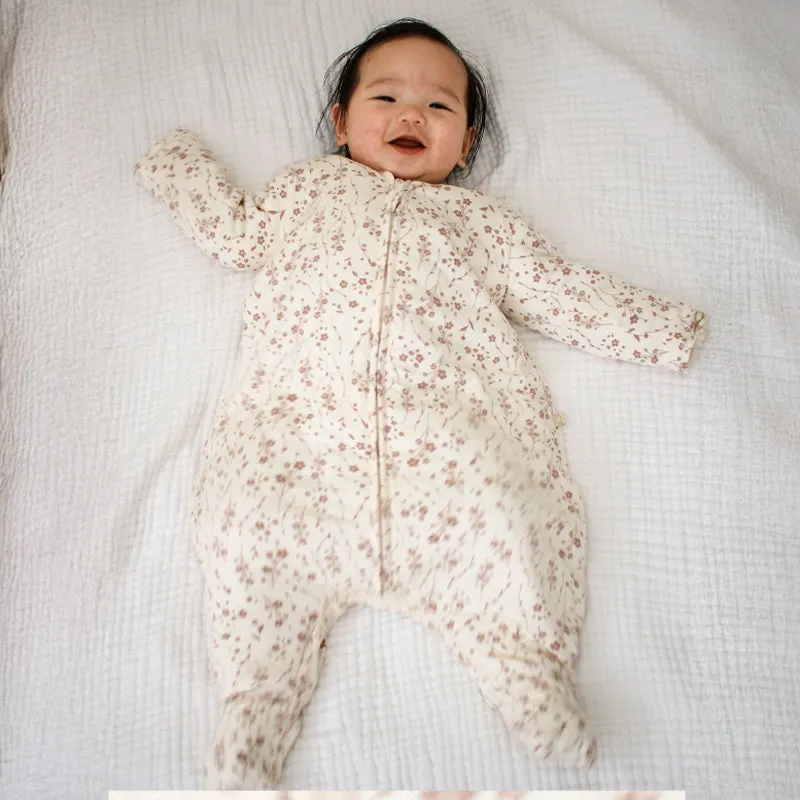 Long Sleeve Footie Sleep Bag - Posie