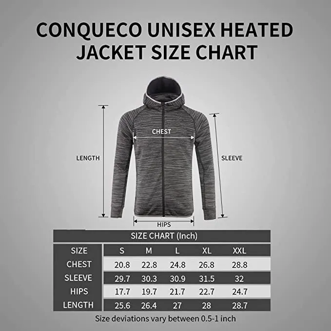 Men's And Women's Unisex Heated Activewear Jacket