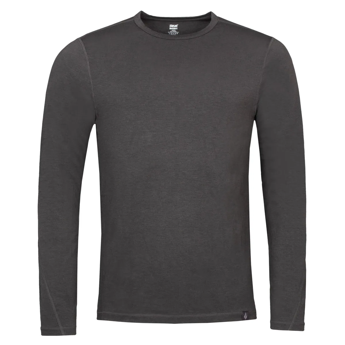 Mens Cedrick Ceramic Thermal Long Sleeve Top - Charcoal