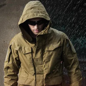 Military Tactical Jackets Men Waterproof Windbreaker Jacket Male Hooded Coat Outdoor Fishing/Trekking Hiking Jackets