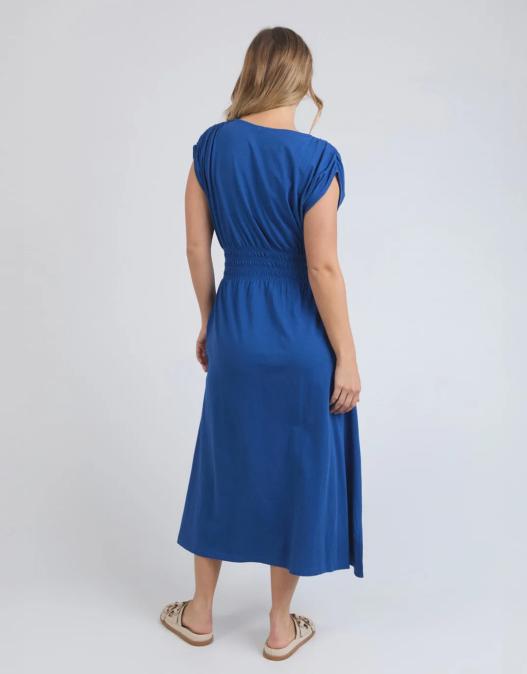 Nelle Midi Dress - Royal Blue