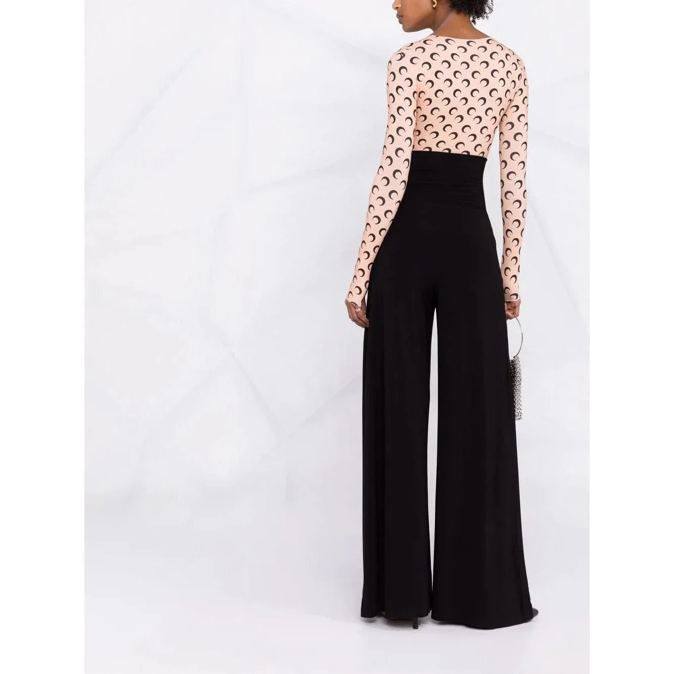 Norma Kamali High-Waisted Wide-leg Trousers