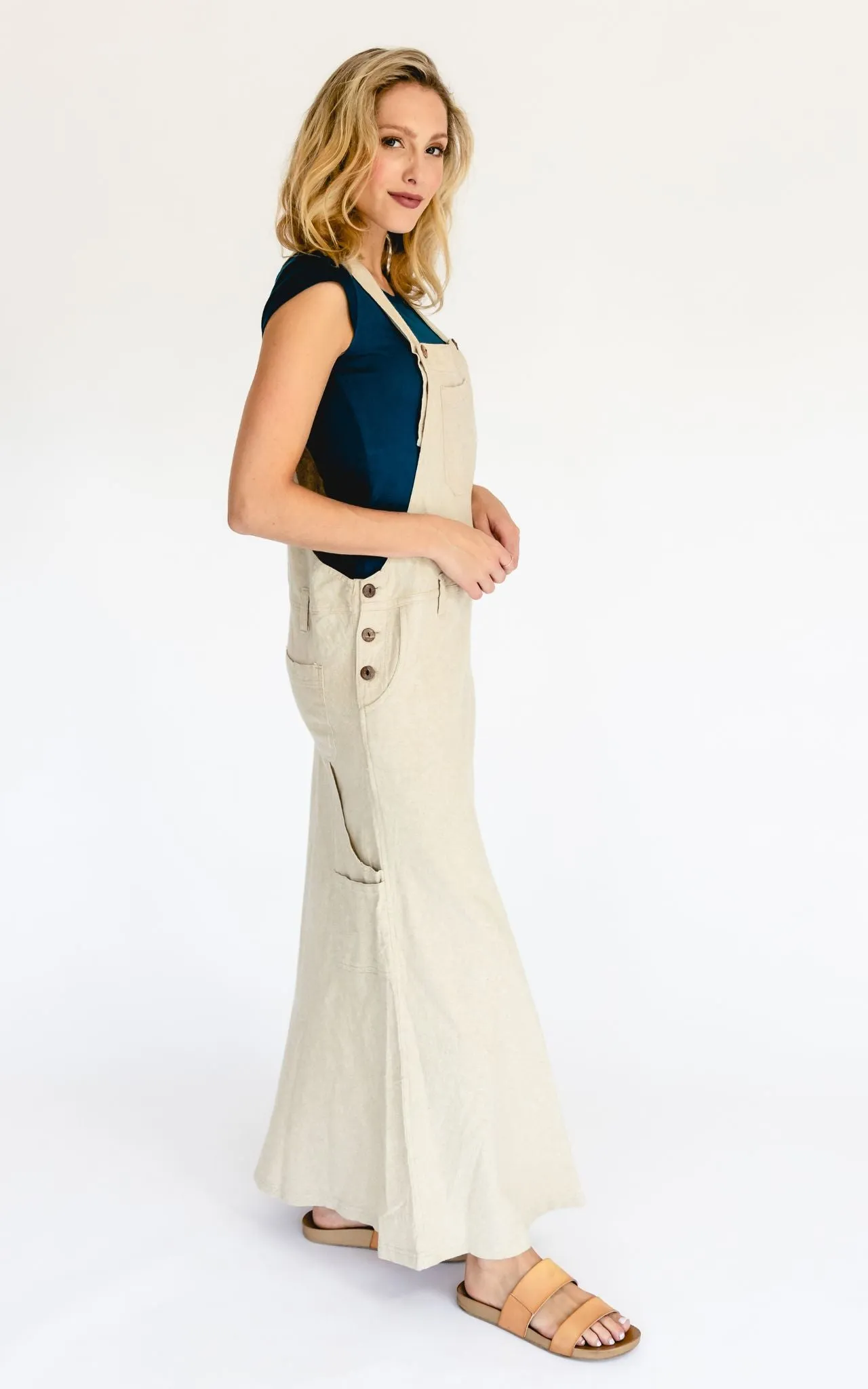 Overall Maxi Dress