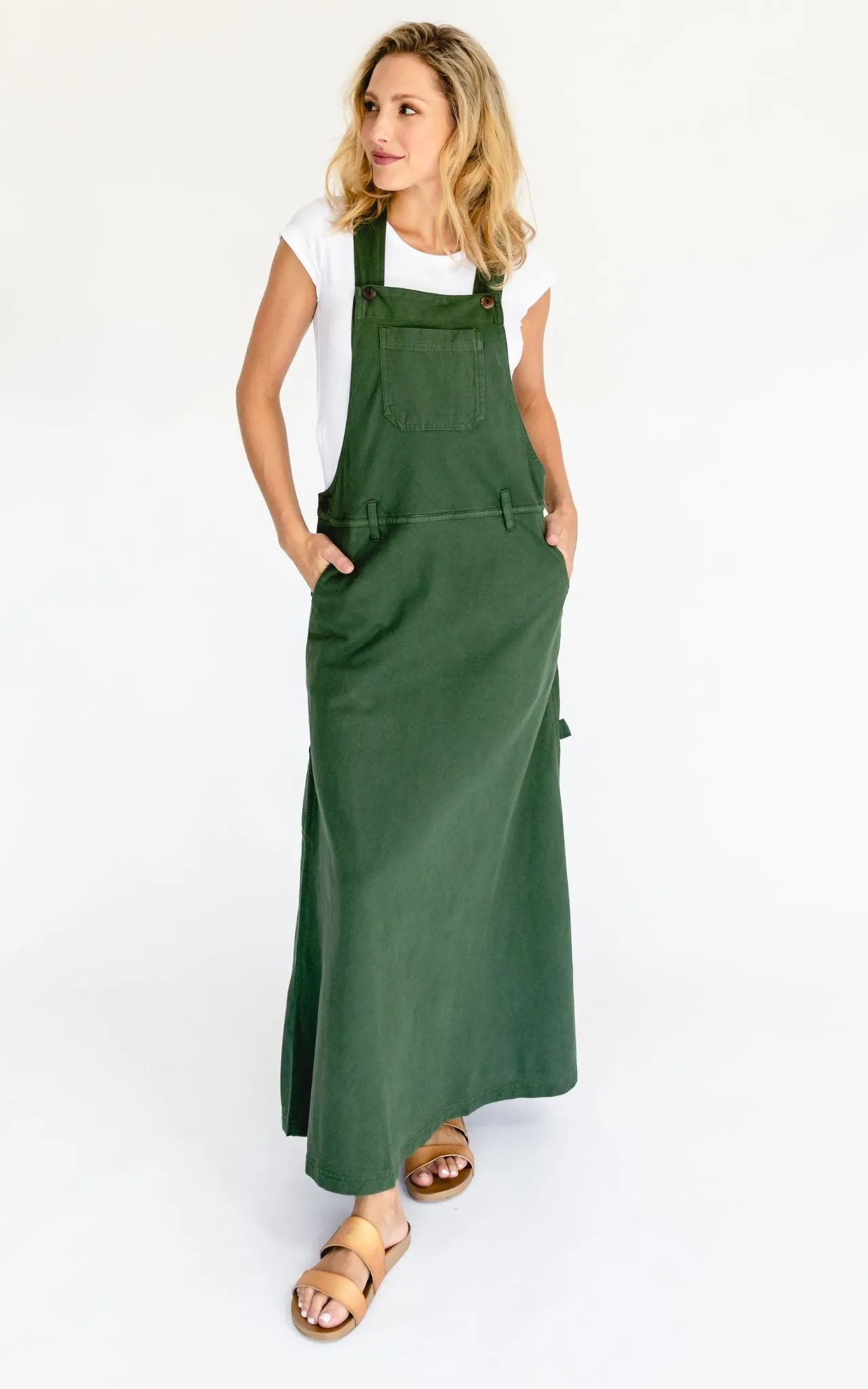 Overall Maxi Dress