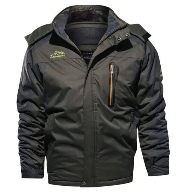 Parka Coat Fleece Snow Jacket