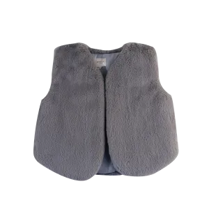 Pimmy Gilet | Cloudy Grey Teddy