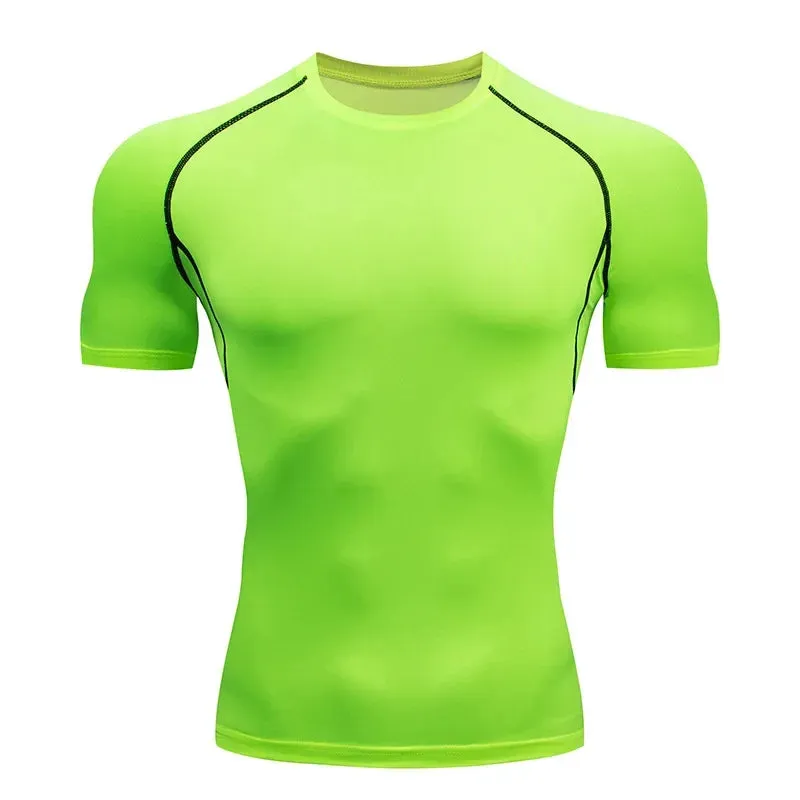 PONGHIJO Short Sleeve Thermal Base Layer