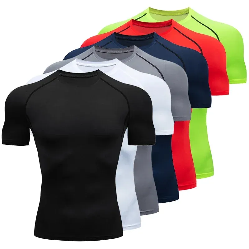 PONGHIJO Short Sleeve Thermal Base Layer