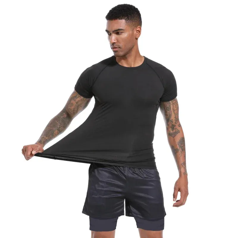 PONGHIJO Short Sleeve Thermal Base Layer