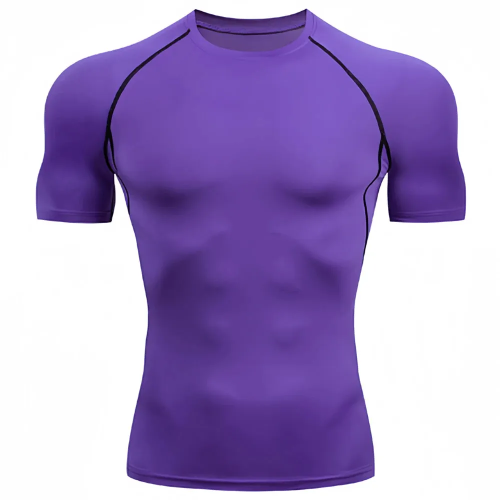 PONGHIJO Short Sleeve Thermal Base Layer