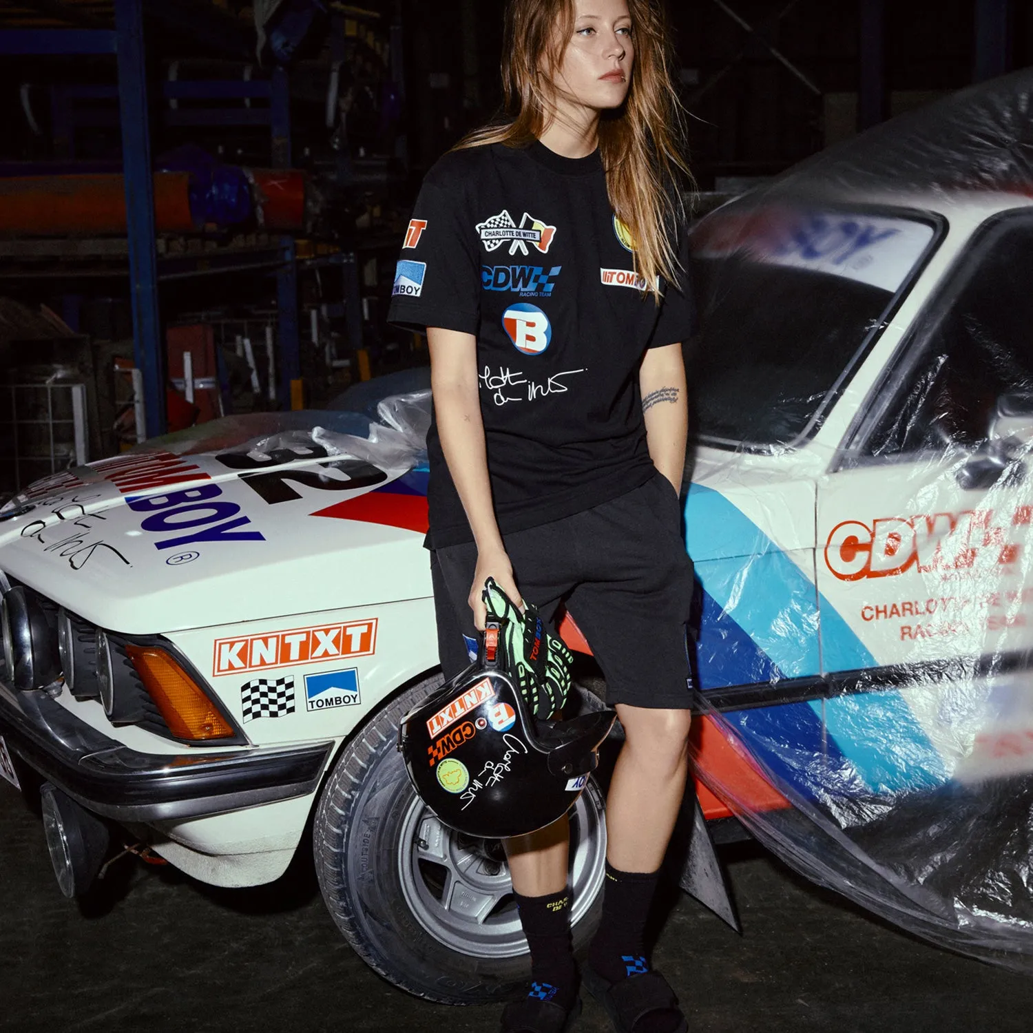 RACING BLACK SOCKS