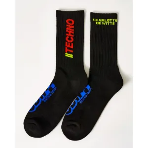 RACING BLACK SOCKS