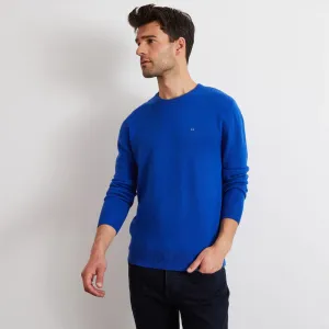 Royal Blue Plain Knit Jumper