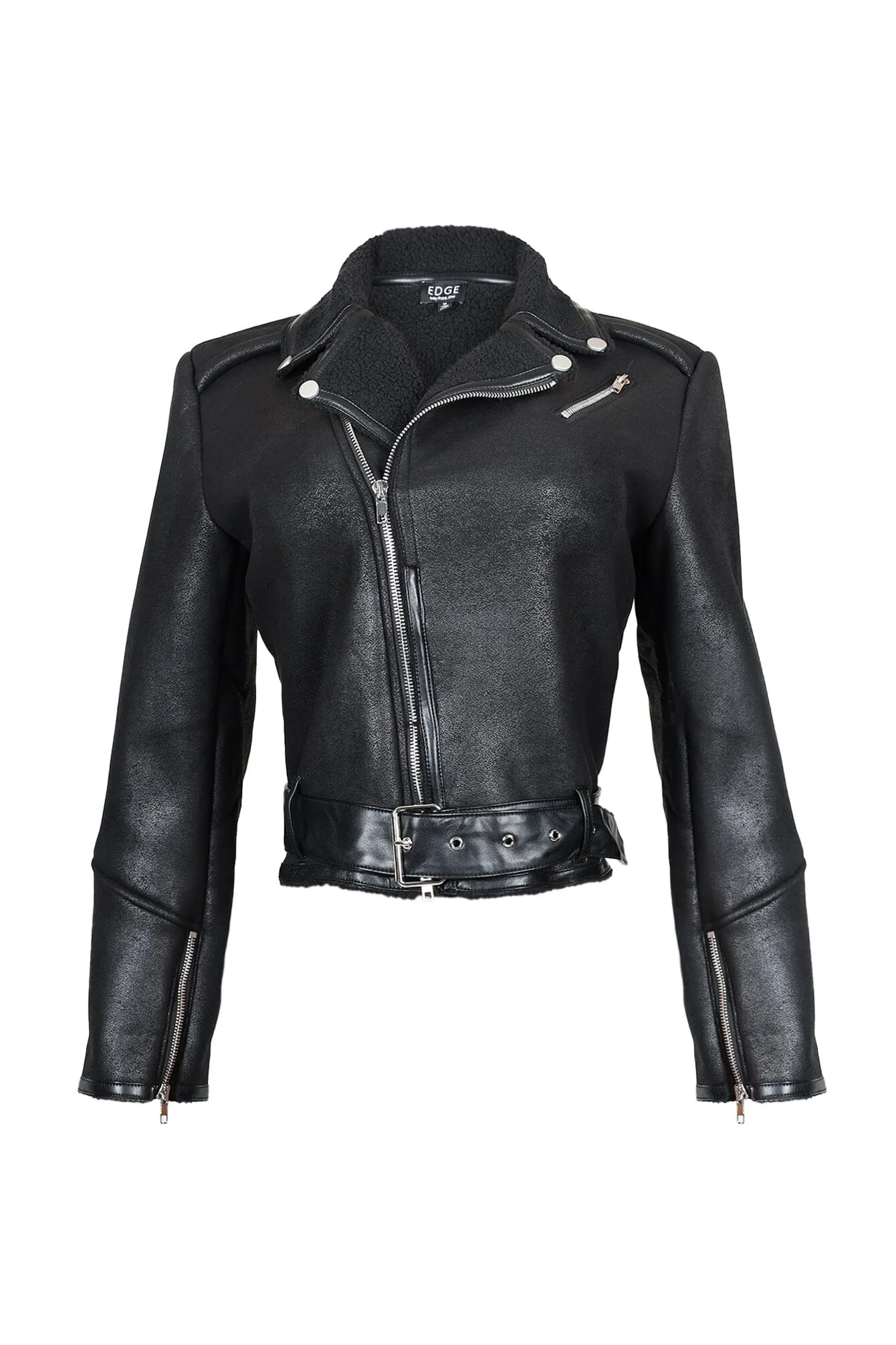 Sammie Faux Leather Mustang Jacket