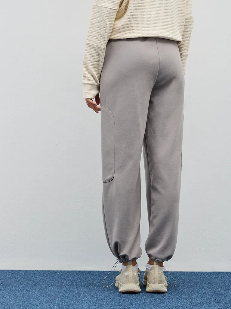 Studiofit Grey High-Rise Joggers