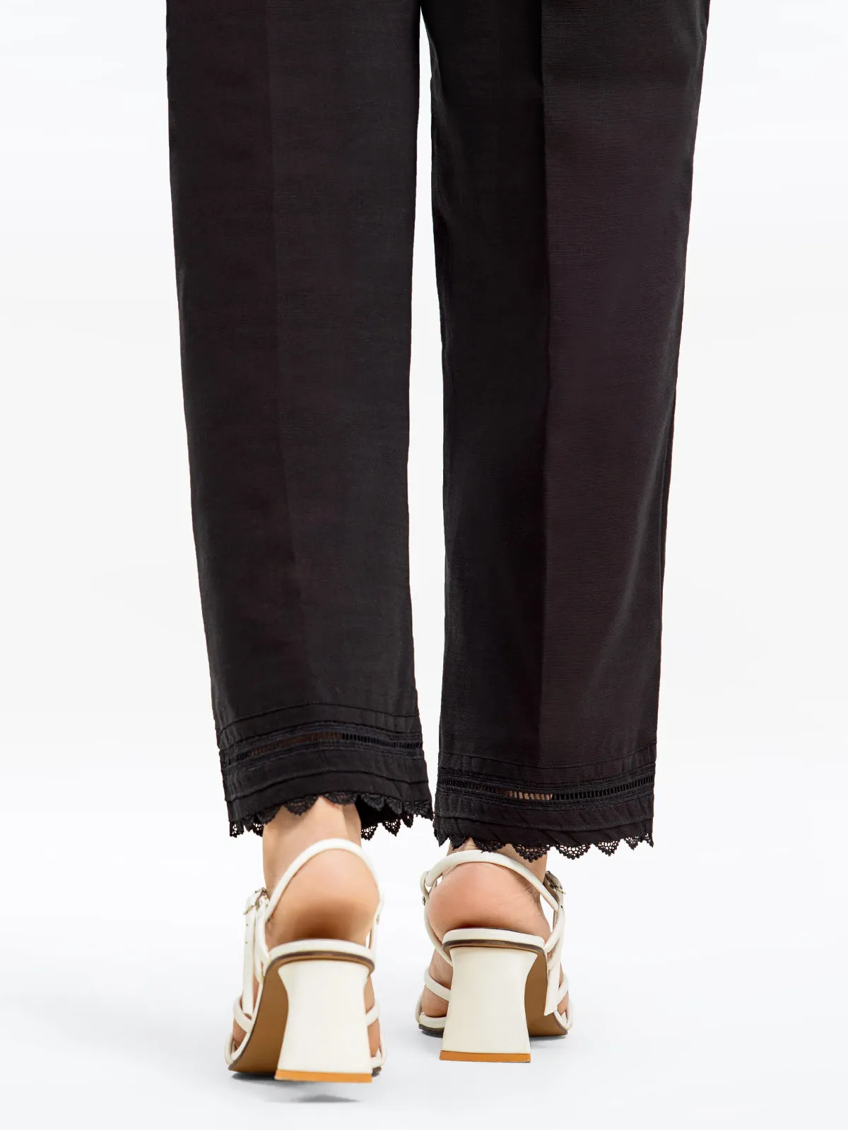 Women's Black Trouser - EWBEB24-76571